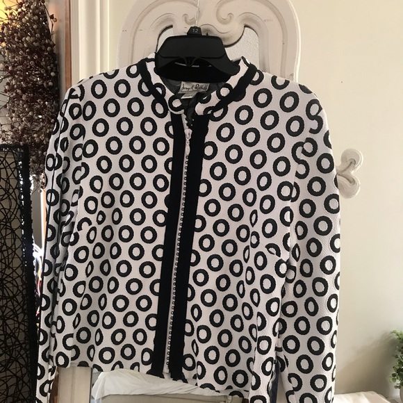 Black and white jacket by Joseph Ribkoff - Picture 1 of 1